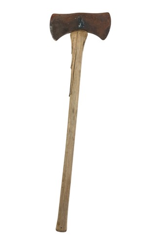 1950s unbranded double bit axe - unbranded,
