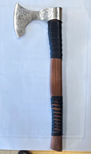 Double bit hatchet axe - bit, axe/hand