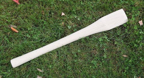 Hickory double bit saddle - hickory, 24"
