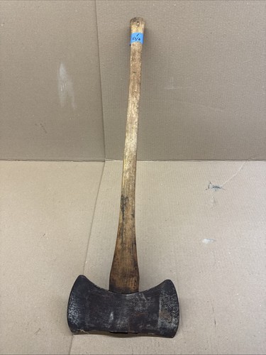Vintage double bit axe good - double,